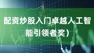 配资炒股入门卓越人工智能引领者奖）